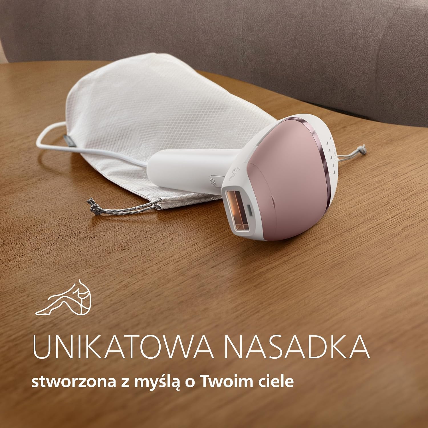 Detalle 2 de Philips Lumea 7000 BRI933/00 – depilator IPL z czujnikiem SmartSkin i nasadką