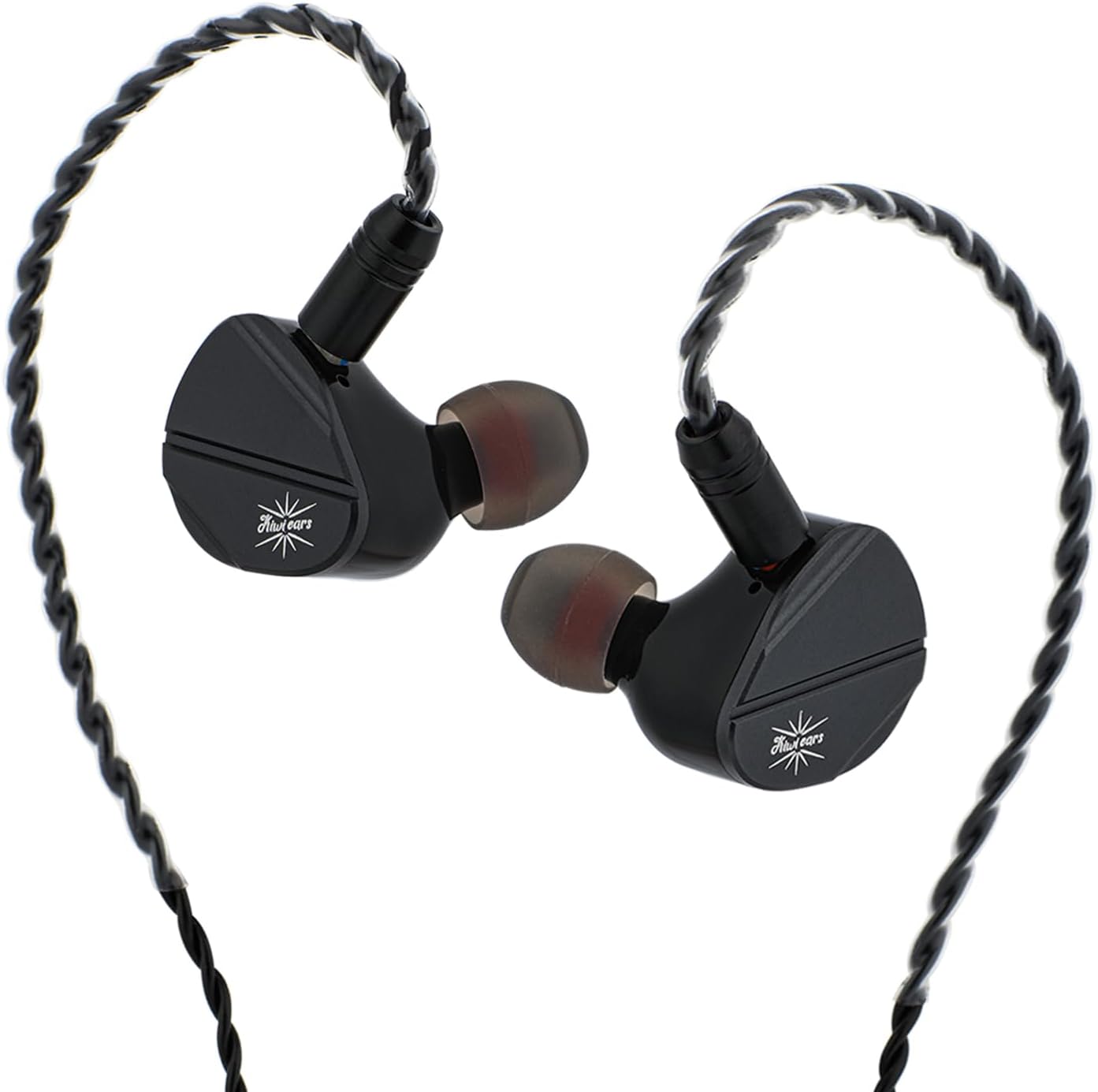 Detalle de Linsoul Kiwi Ears Canta IEM ibridi 1DD + 2Planar con cavo HiFi staccabile (monitor in-ear per musicisti)