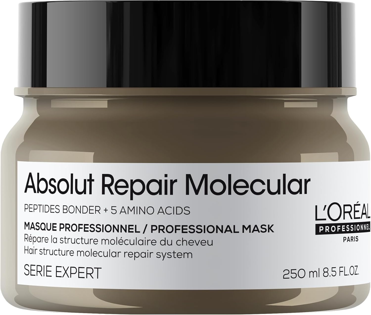 Detalle de L'Oréal Professionnel Masque Réparateur Concentré Absolut Repair Molecular – 300 ml