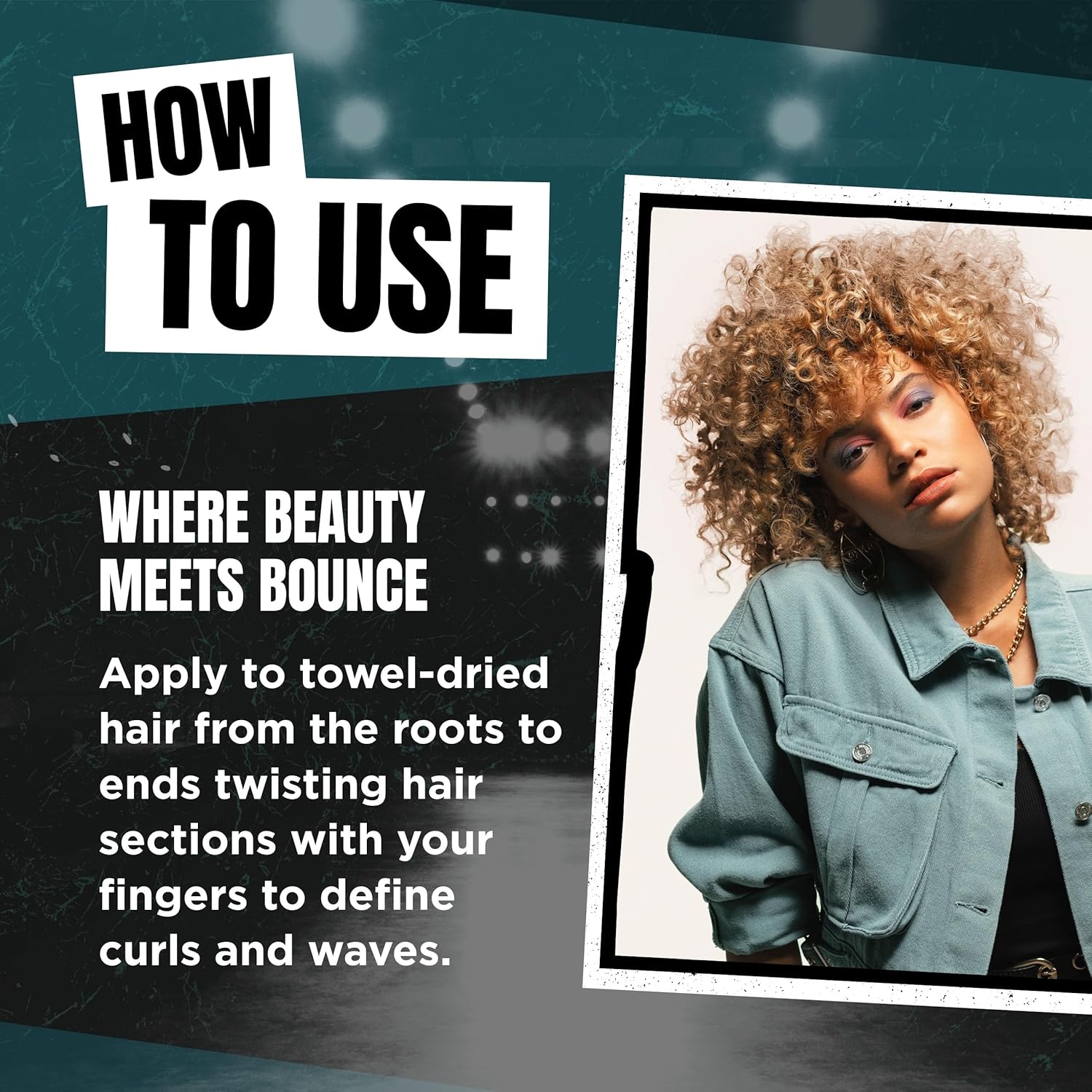Detalle de TIGI Catwalk by TIGI Curls Rock Amplifier Creme – definierende Stylingcreme für gelocktes Haar, 150 ml