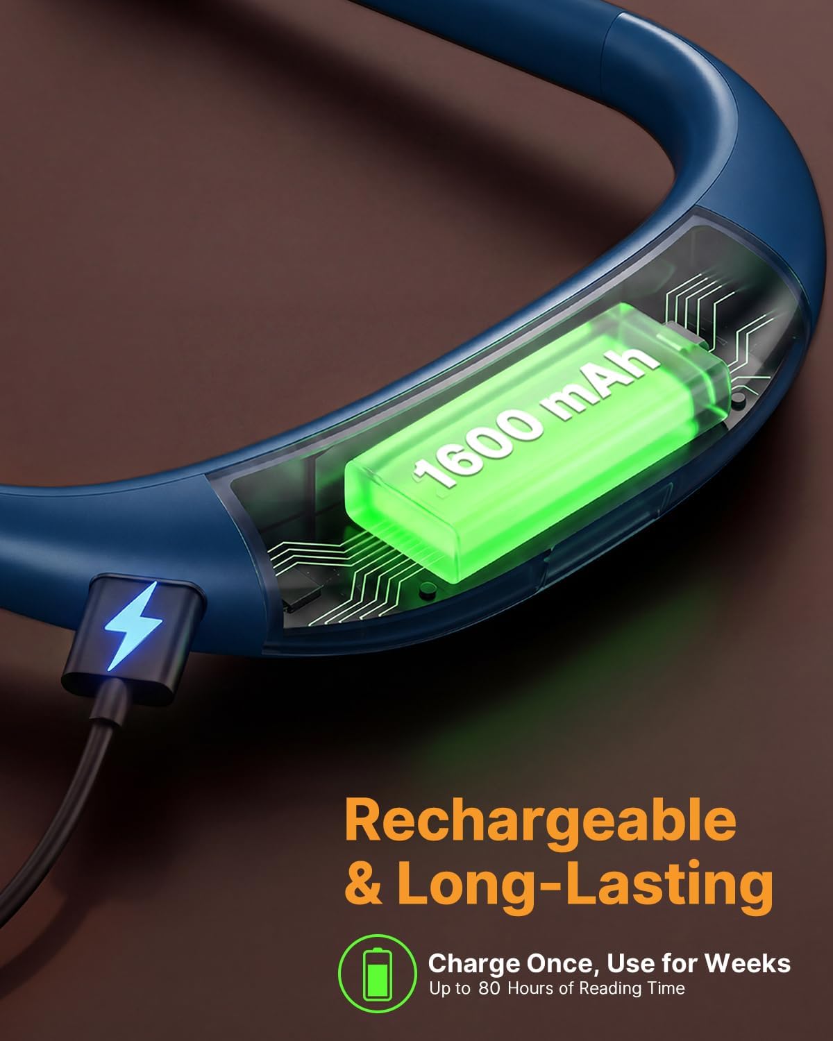 Thumbnail 6 de EastPin GH-9 Neck Reading Light with Dual Lamps and Adjustable Brightness