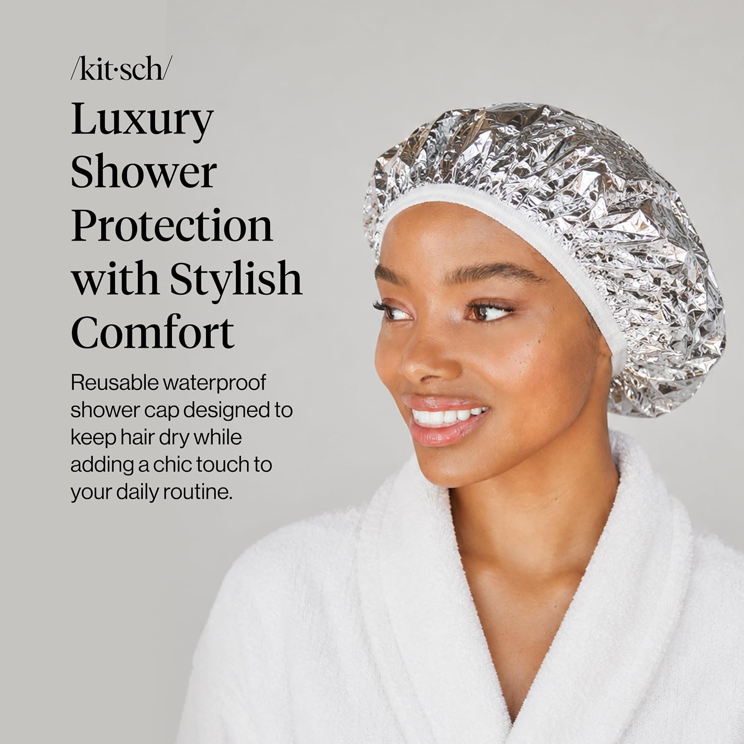 Detalle 2 de Kitsch Aluminium Foil Hair Cap