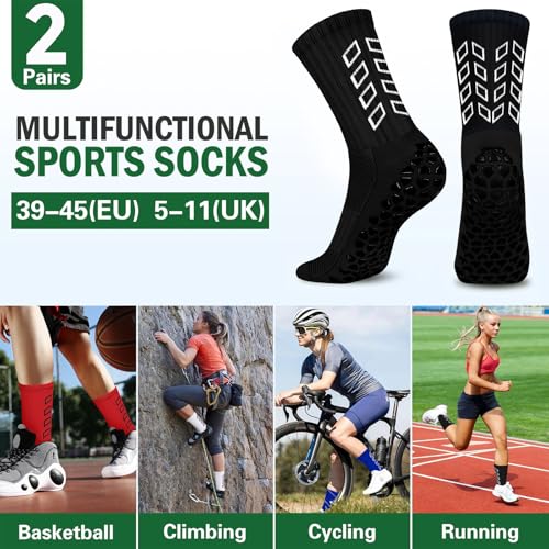 Thumbnail 6 de Calze antiscivolo ENONEO Calcio Uomo 37-45 – Calzini Grip Socks per Football e Running