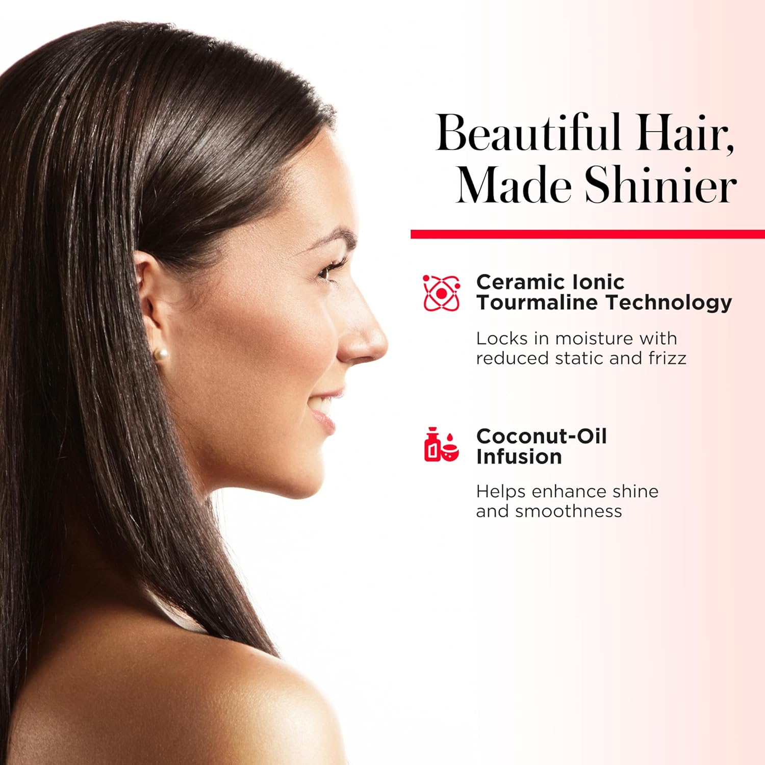 Detalle de Revlon SmoothStay Alisador 25 mm con aceite de coco 💇♀