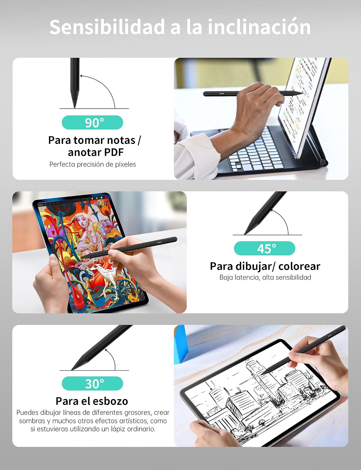 Thumbnail 5 de MEKO Lápiz para iPad 13 min carga