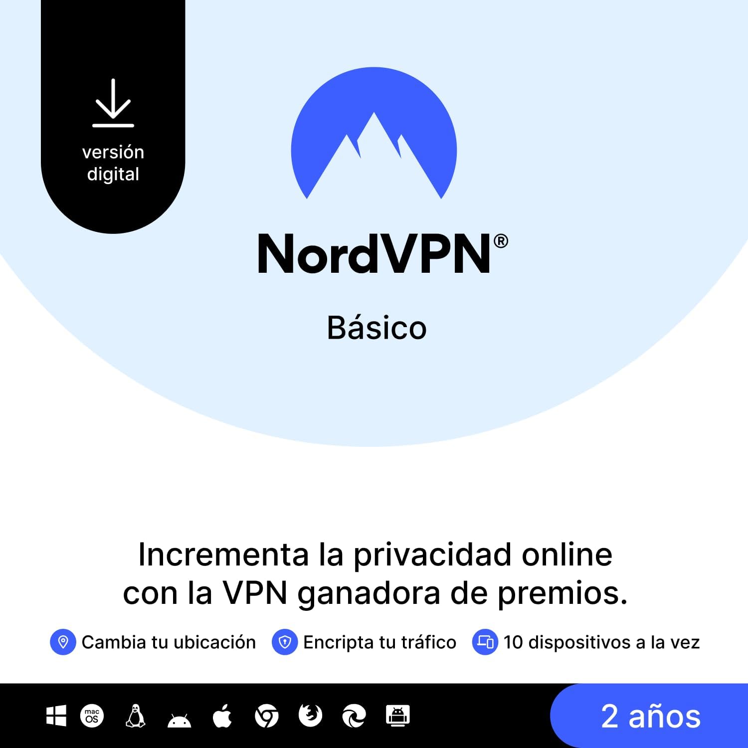 Thumbnail 5 de NordVPN Amazon Esencial 1 año para 10 dispositivos