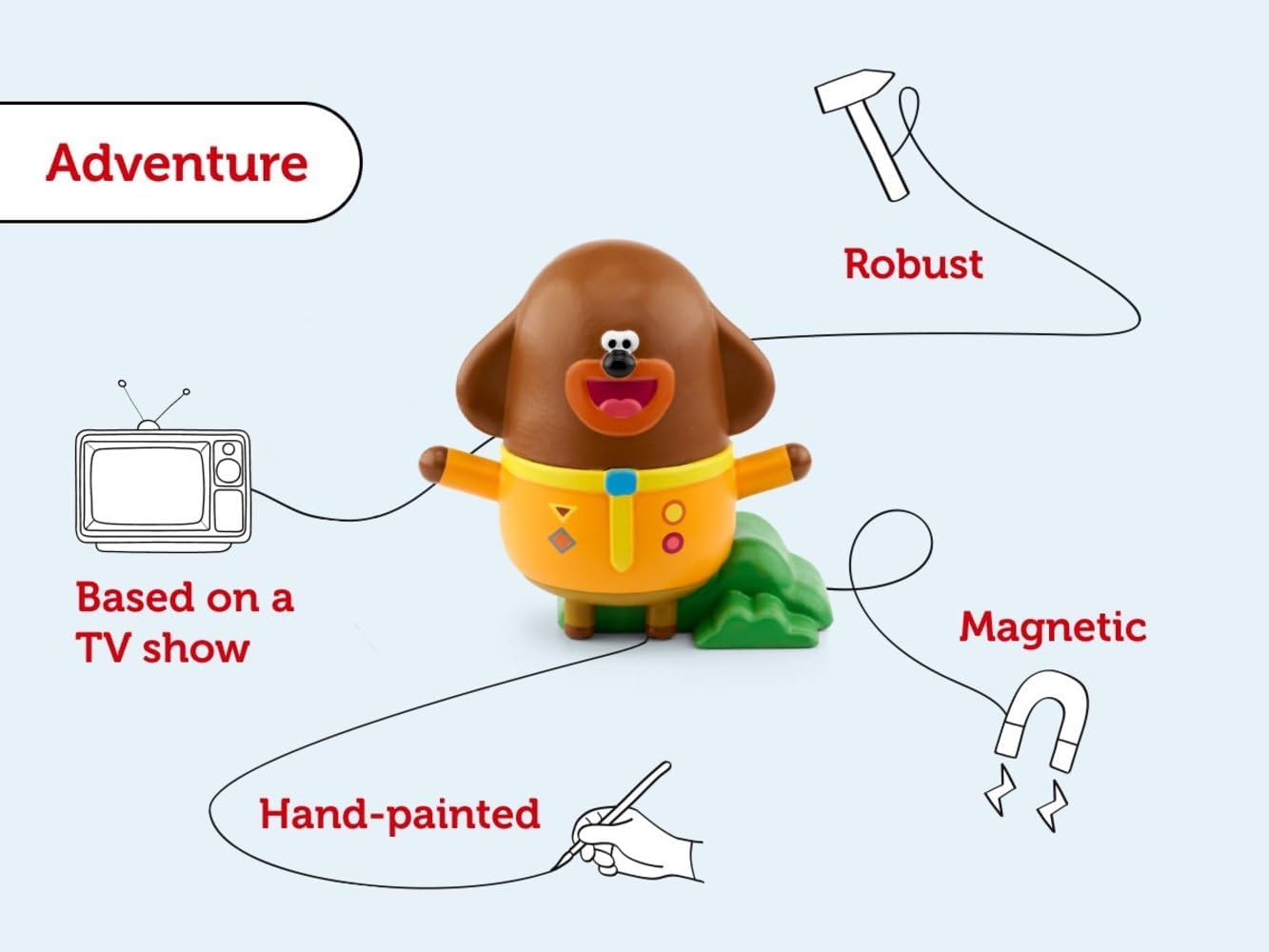 Detalle de tonies Hey Duggee Audio Character 78 mins