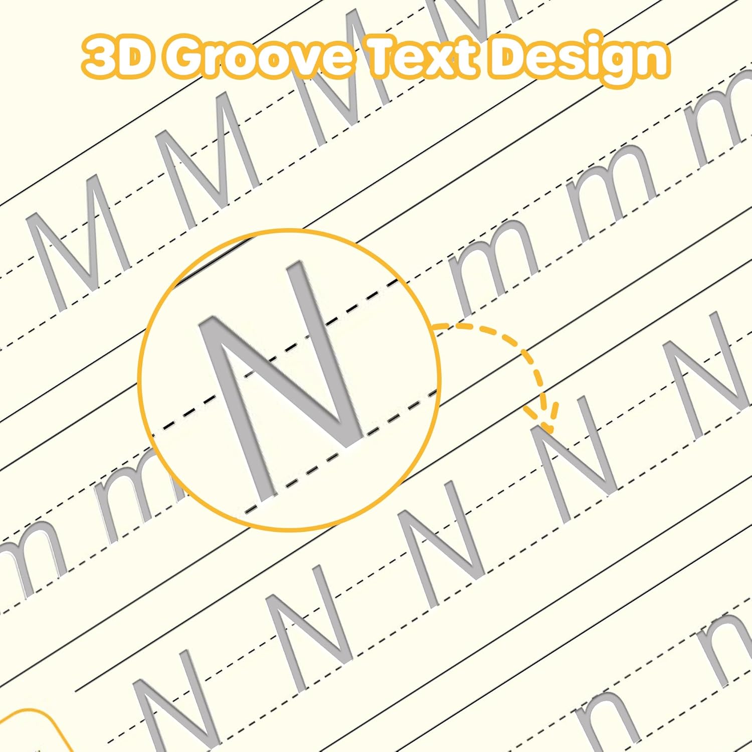 Detalle 2 de Magic Grooved Handwriting Practice Books 10.2in