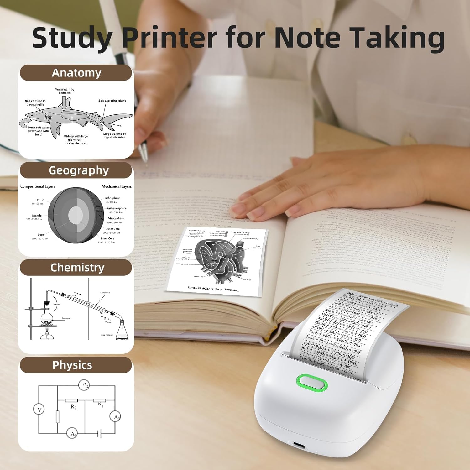 Thumbnail 2 de ORGSTA S002 Étiqueteuse Bluetooth 300 DPI 📇