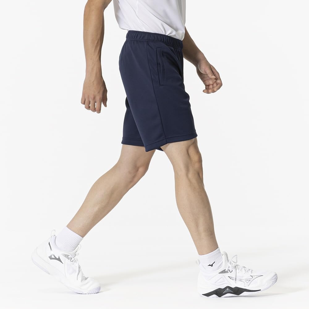 Detalle de MIZUNO V2MBB111 バレーボールハーフパンツ ニット素材・股下20cm・男女兼用