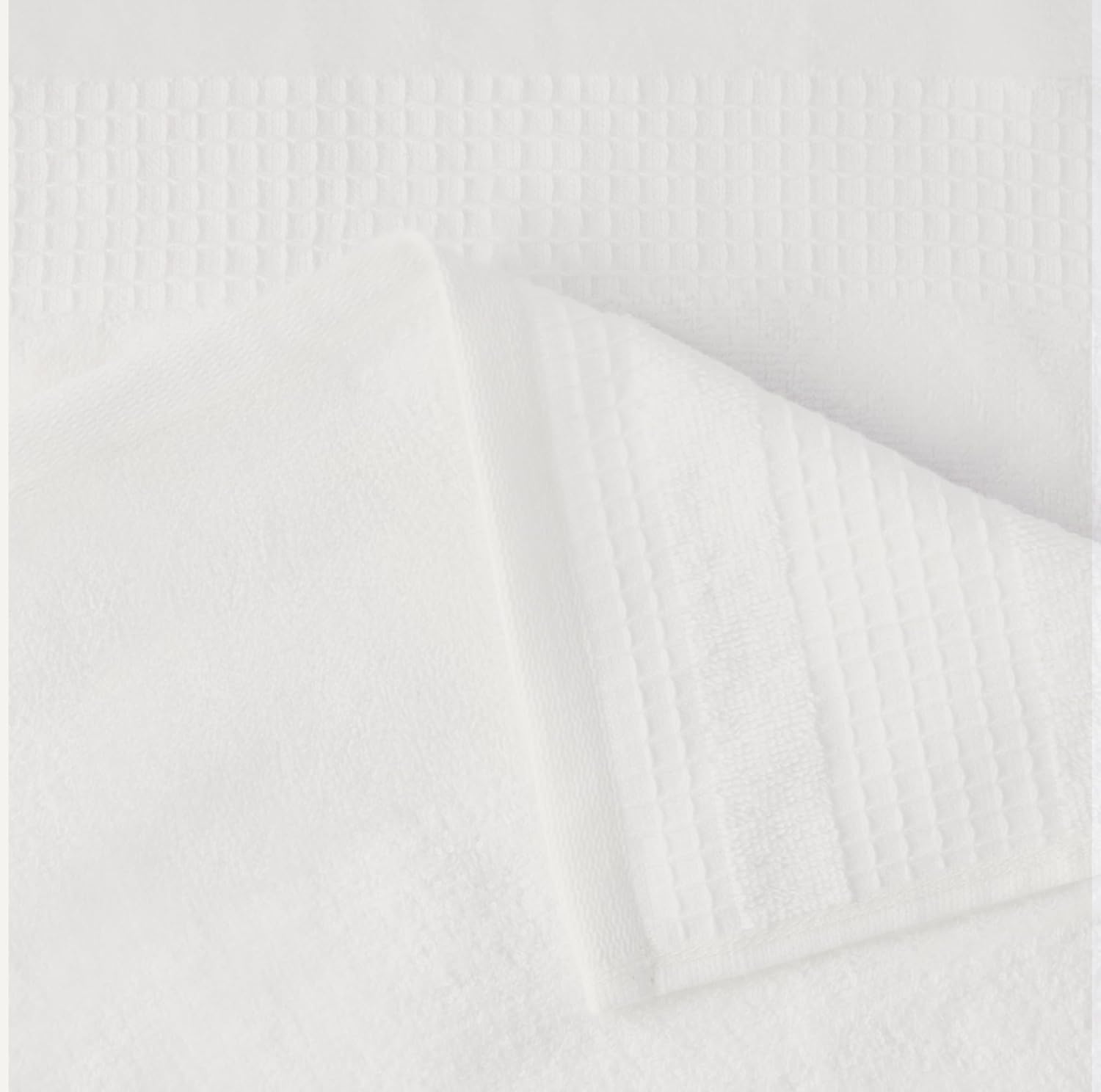 Detalle de Amazon Basics 100% Organic Cotton Waffle Dish Cloths (Pack of 6) – Ultra Absorbent and Quick Drying