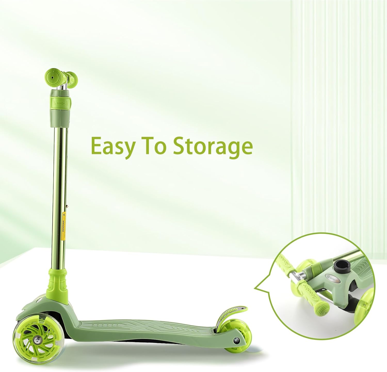 Thumbnail 4 de 3 Wheel Scooter for Kids Ages 6-12 154 lbs