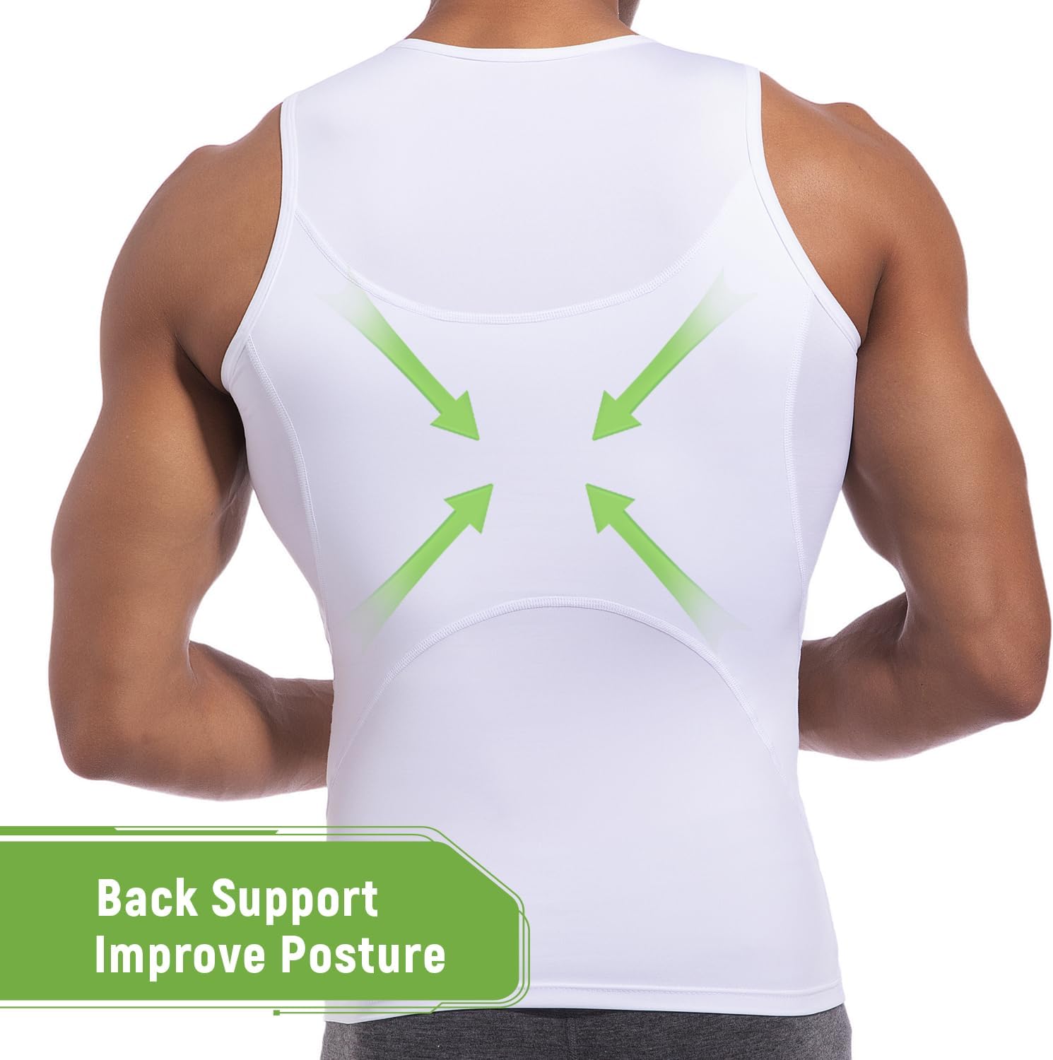 Detalle de Lgtfy Men's Compression Shirt, 4D Fabric