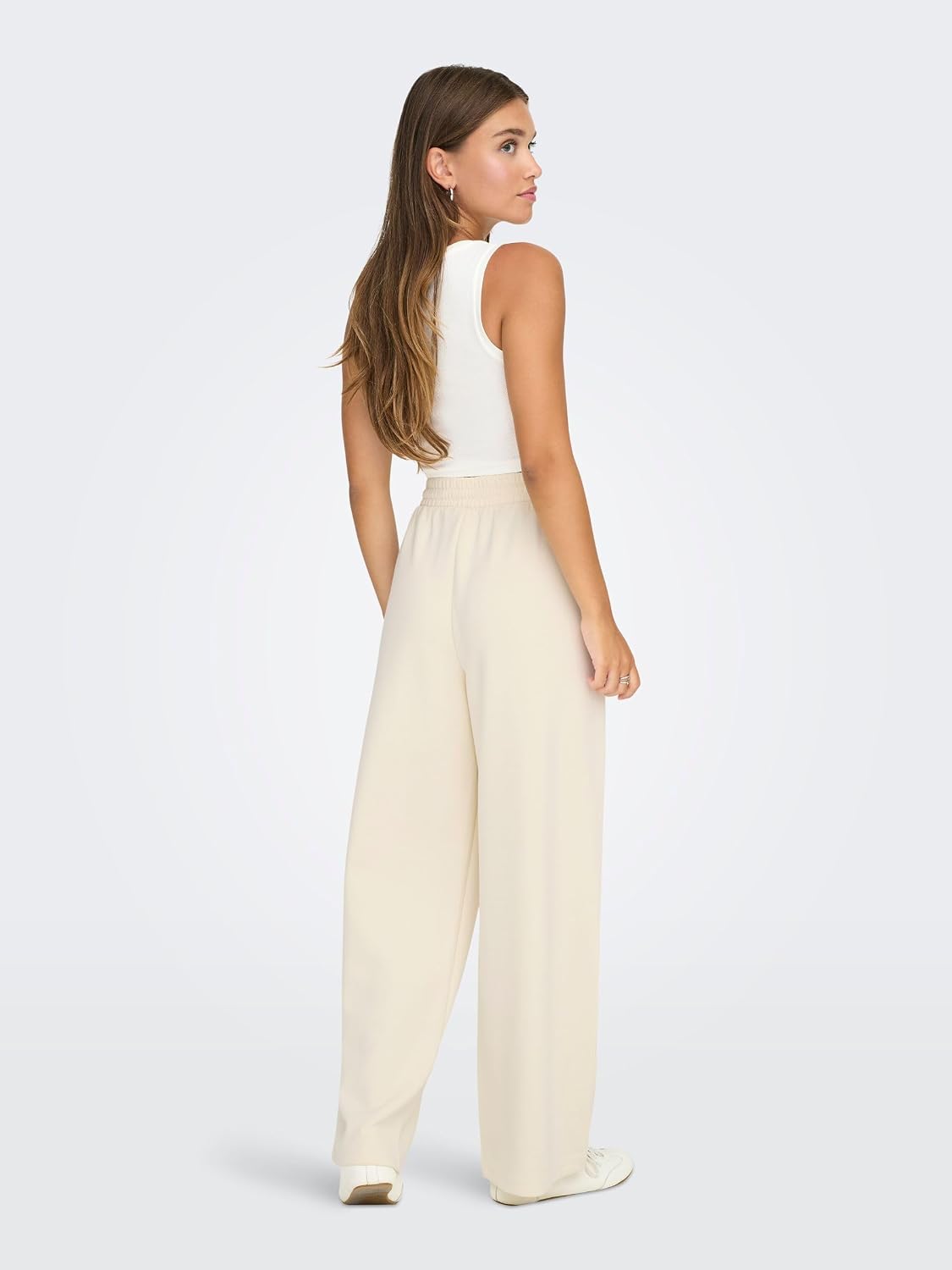 Detalle de ONLY Onlscarlett Wide Pant Swt Noos Donna