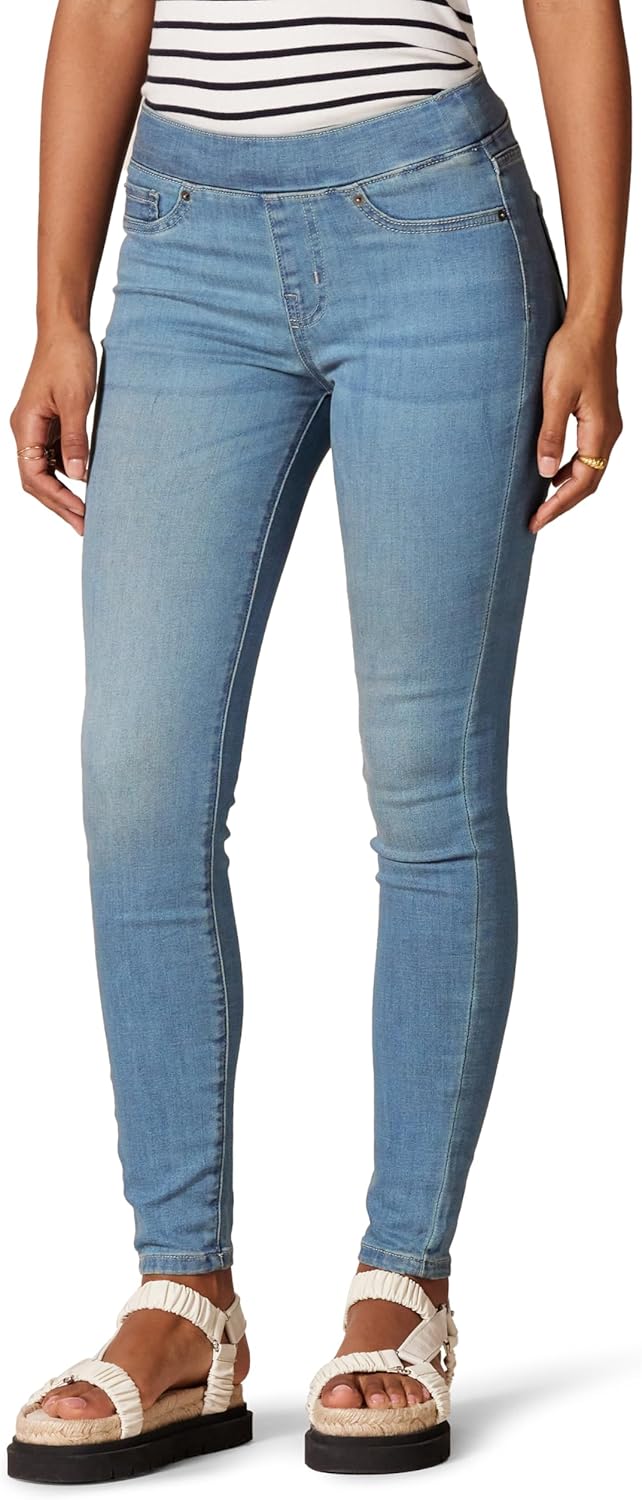 Thumbnail 6 de Amazon Essentials Donna Jegging elasticizzato senza zip a vita media (colore fuori produzione)