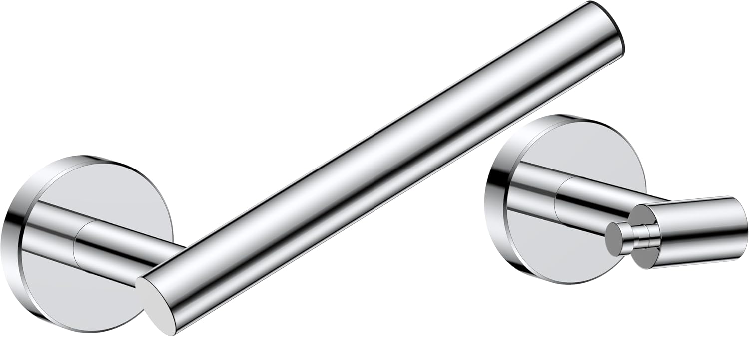Thumbnail 6 de FORIOUS Wall-Mount Toilet Paper Holder, Chrome
