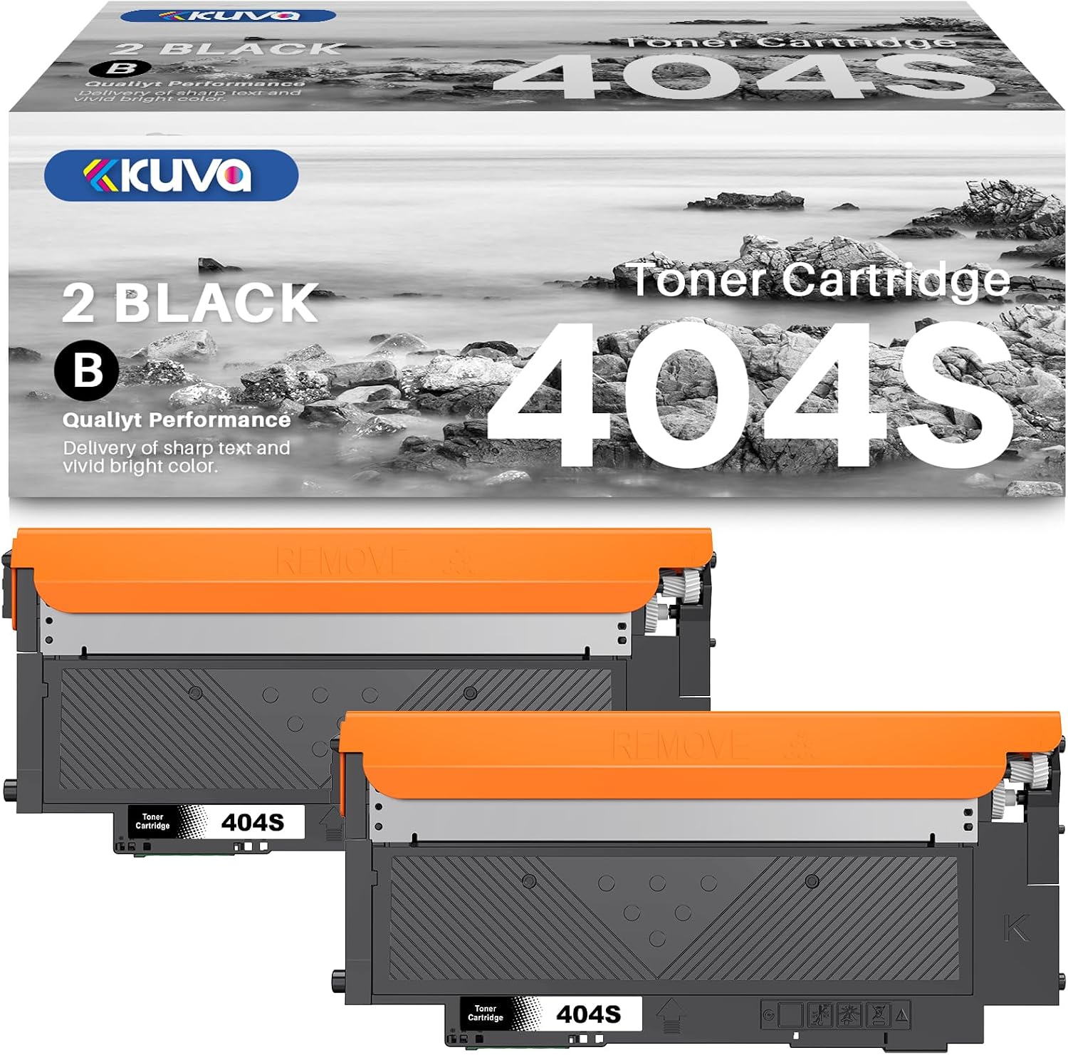 Detalle de Kuva CLT-K404S toner compatibile 2 pezzi 🖨