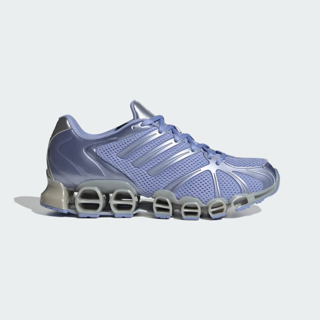Detalle de Zapatilla Mega Ghostride de Adidas: comodidad y estilo en color Azul