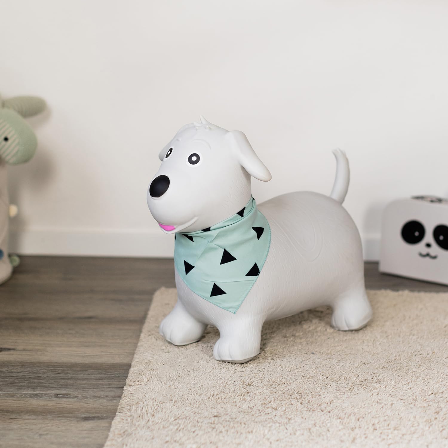 Detalle de Kindsgut Animal Sauteur pour Enfants — Chien, couleurs discrètes et modernes