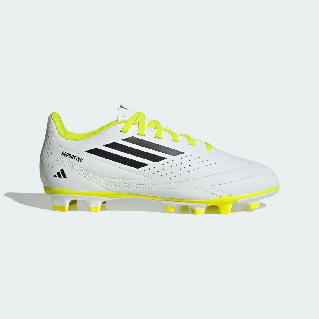 Thumbnail 1 de Bota de fútbol Deportivo III versátil (Adolescentes) de Adidas, color Blanco
