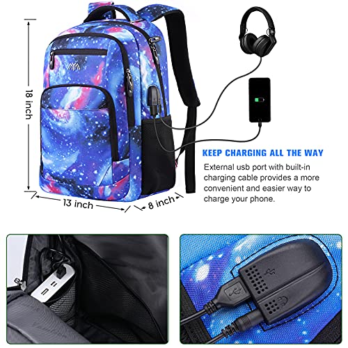 Detalle de YAMTION School Backpack: 35L, 15.6 Inch Laptop, Daypack for Students and Professionals