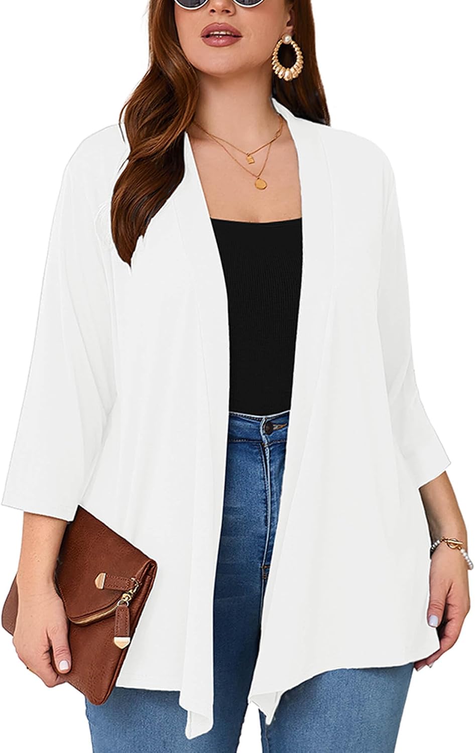 Thumbnail 6 de AusLook Women's Plus Size Cardigan