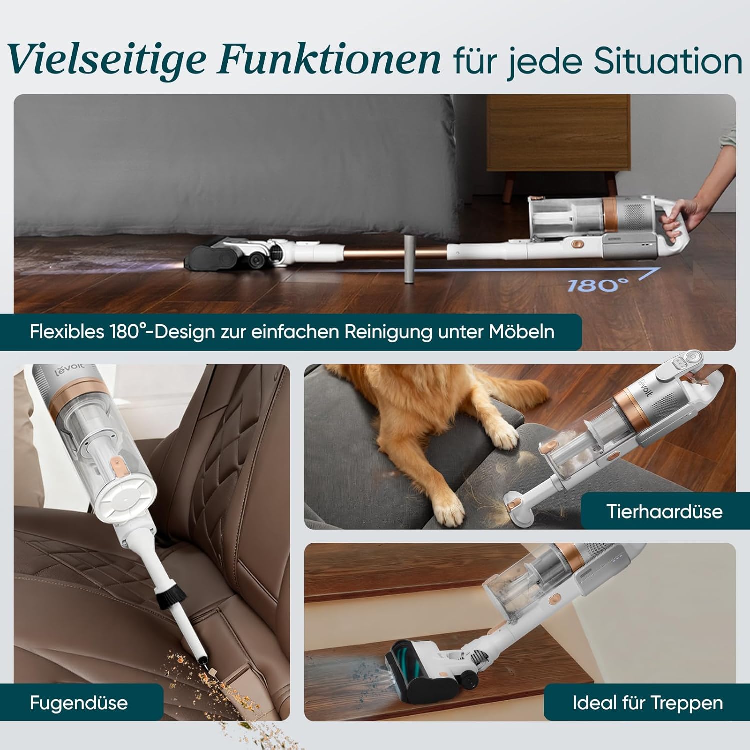 Thumbnail 6 de Levoit LVAC-200 Akku Staubsauger 75 m²