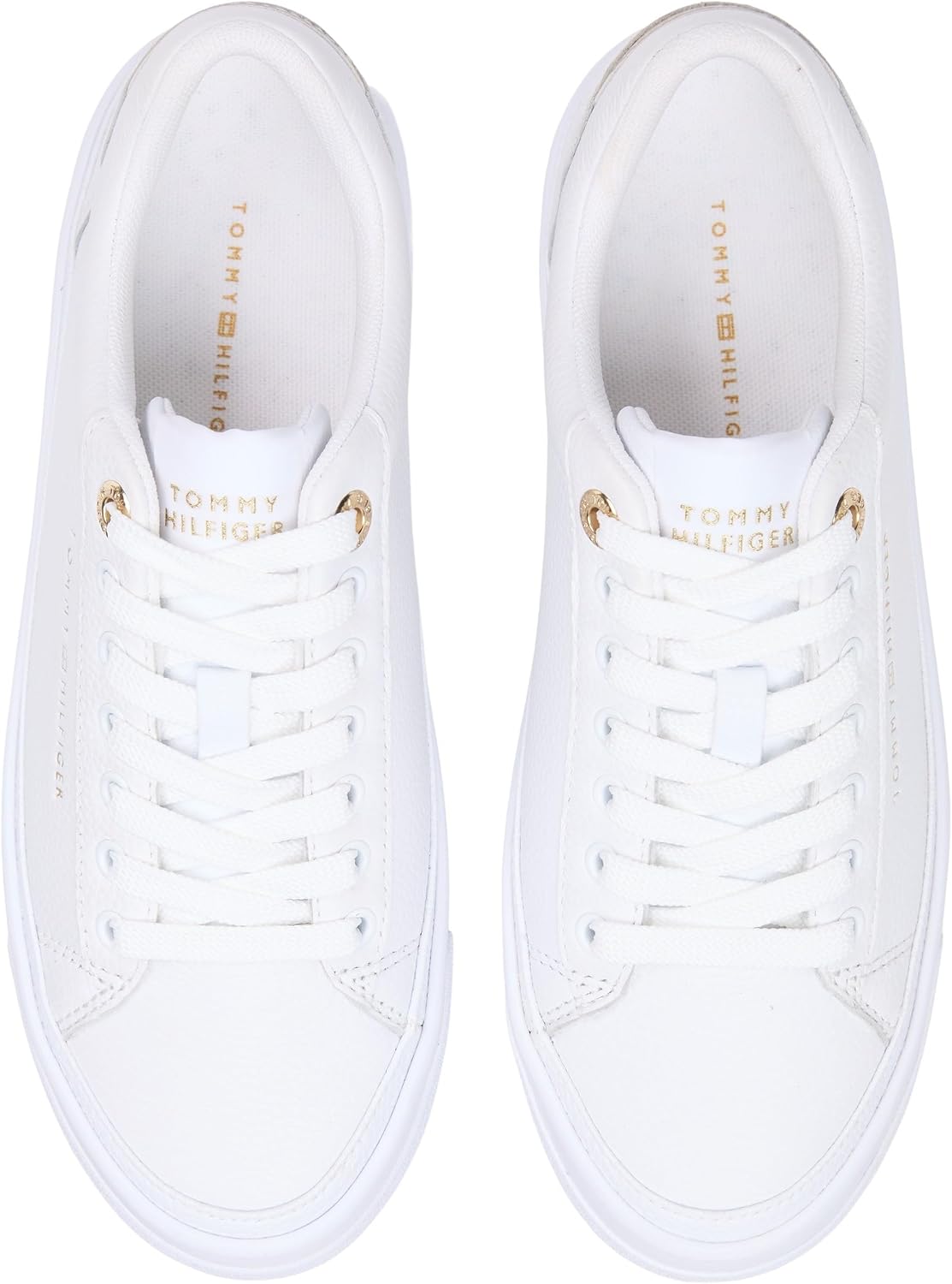 Thumbnail 6 de Tommy Hilfiger Damen Platform Sneaker TH Platform Sneaker Tumbled Leder Low Top