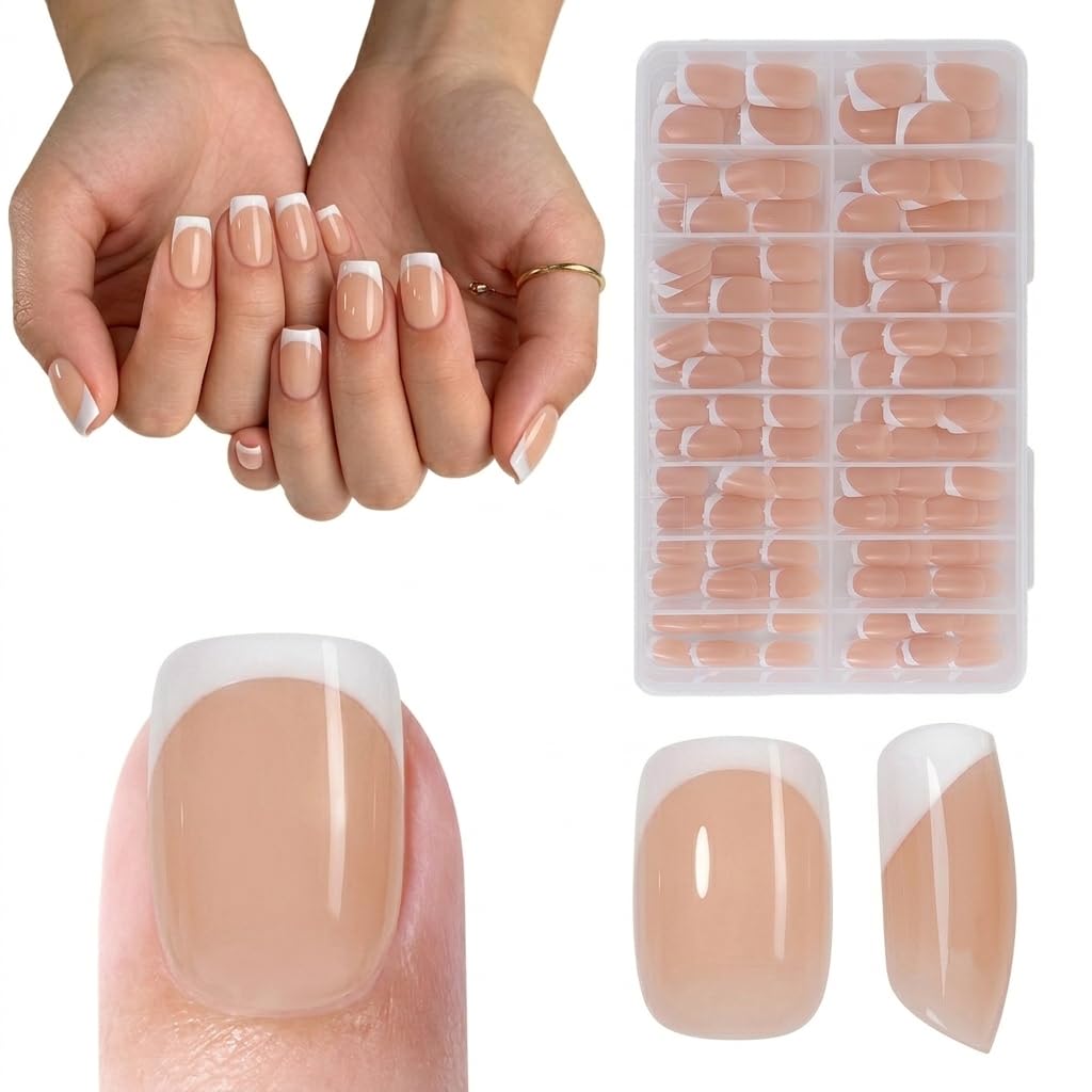 Detalle de ADORYNIGIC Press-On Nails, 128-Piece Set