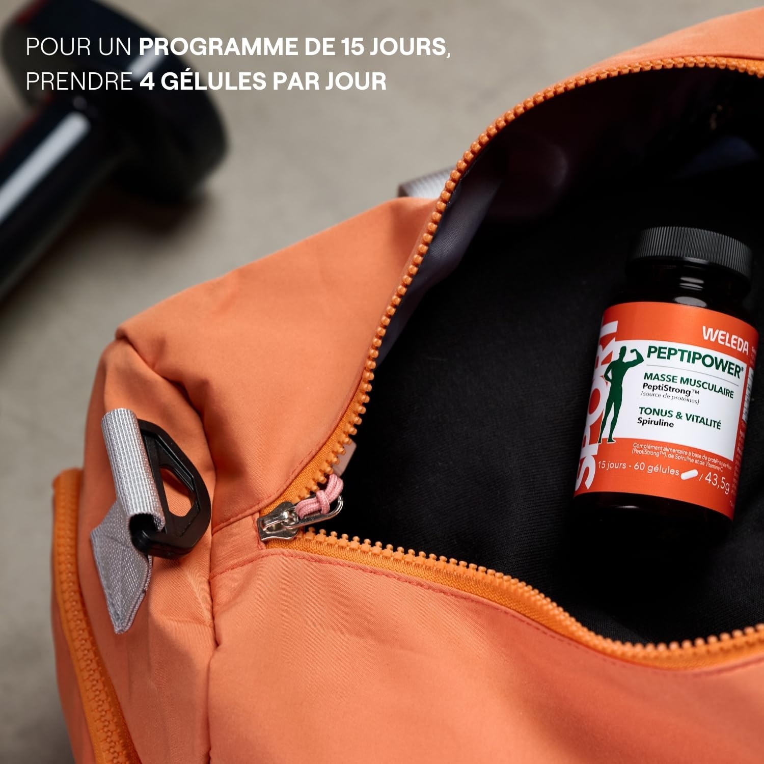 Detalle 2 de WELEDA PeptiPower® complément alimentaire 60 gélules 💊