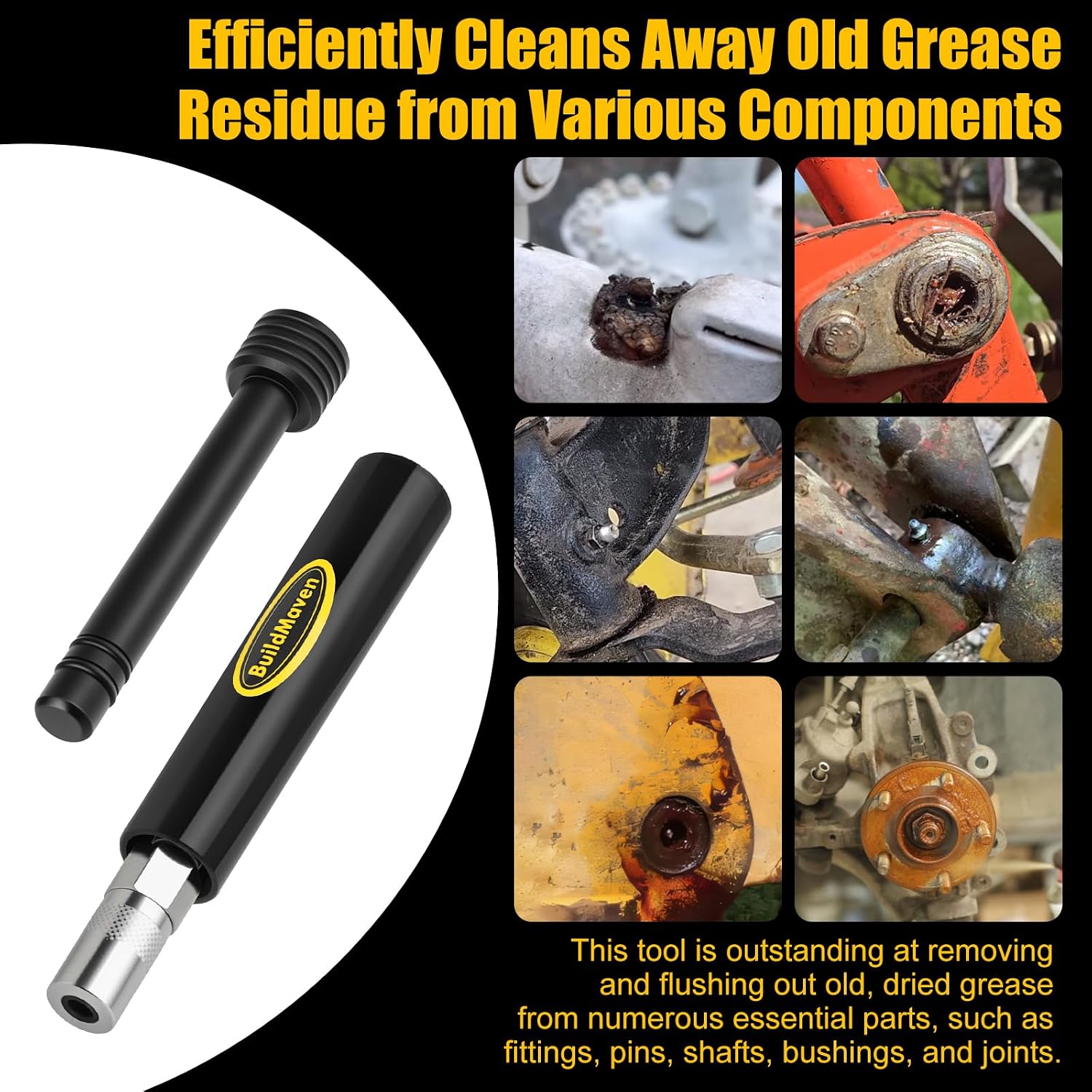 Thumbnail 6 de BuildMaven Grease Fitting Cleaning Tool 1pc