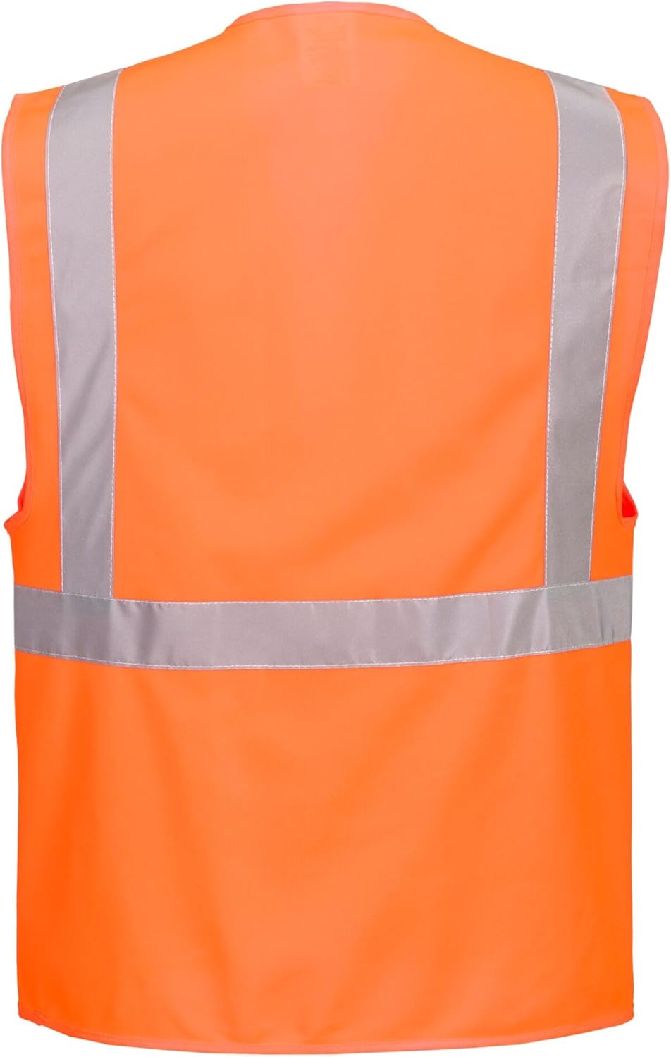 Detalle 2 de Portwest Portwest gilet haute visibilité avec 7 poches, certifié EN ISO 20471 (classe 2) — orange, rouge, jaune