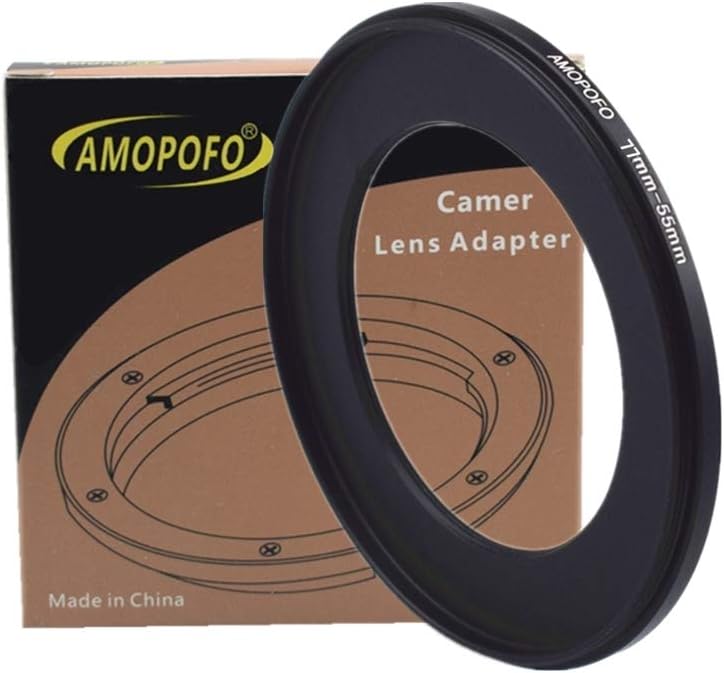 Detalle de 77 to 55mm Camera Filters Ring - 77mm to 55mm Step Down Adapter (AMOPOFO)