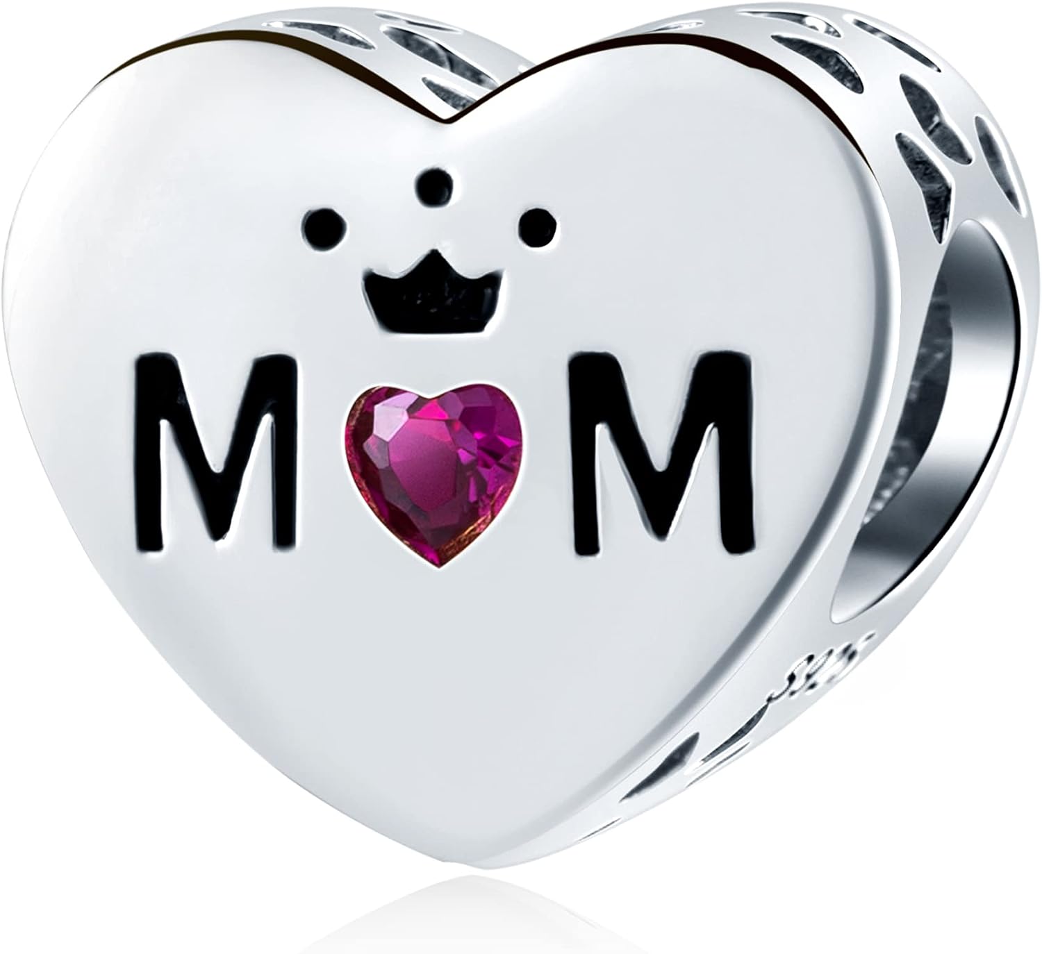 Thumbnail 6 de GLOWDAS Mothers Day Series Charms – 925 Sterling Silver Mummy Charm for Bracelets