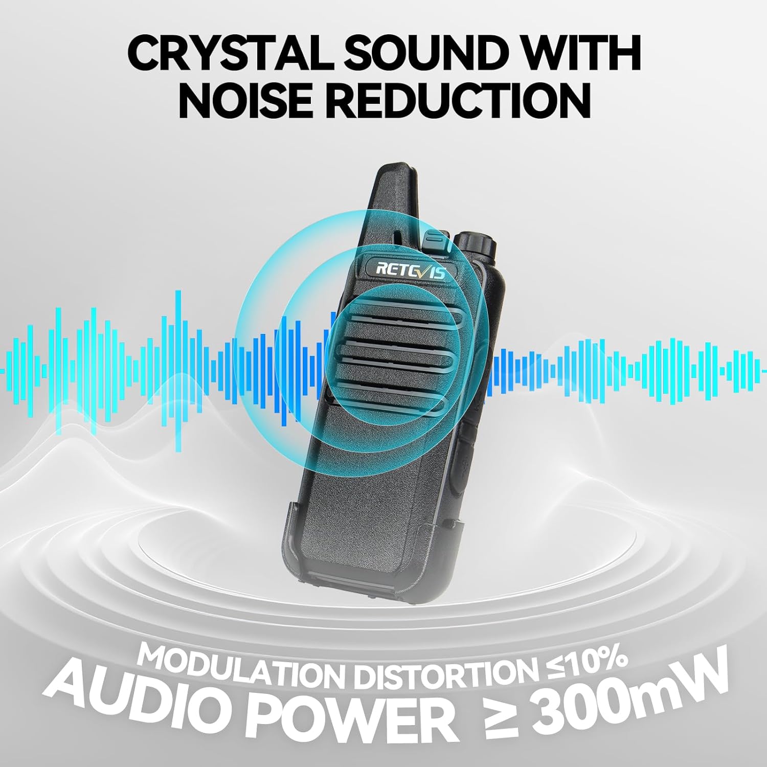 Thumbnail 5 de Retevis RT22 6-pack walkie talkies