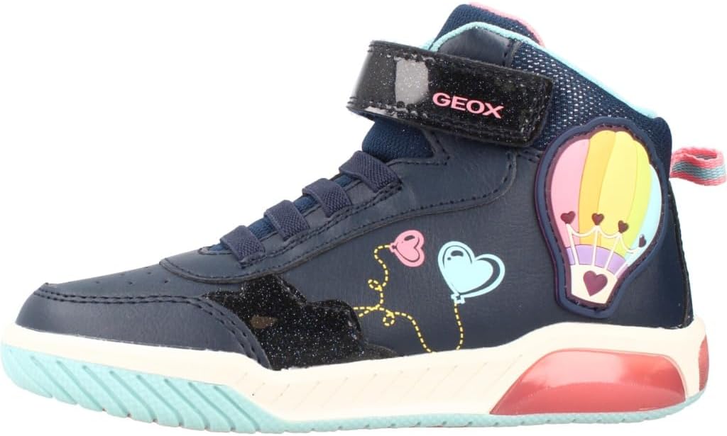 Detalle de Geox J56ASA 0BCKC J Inek Girl – sneakersy dziewczęce