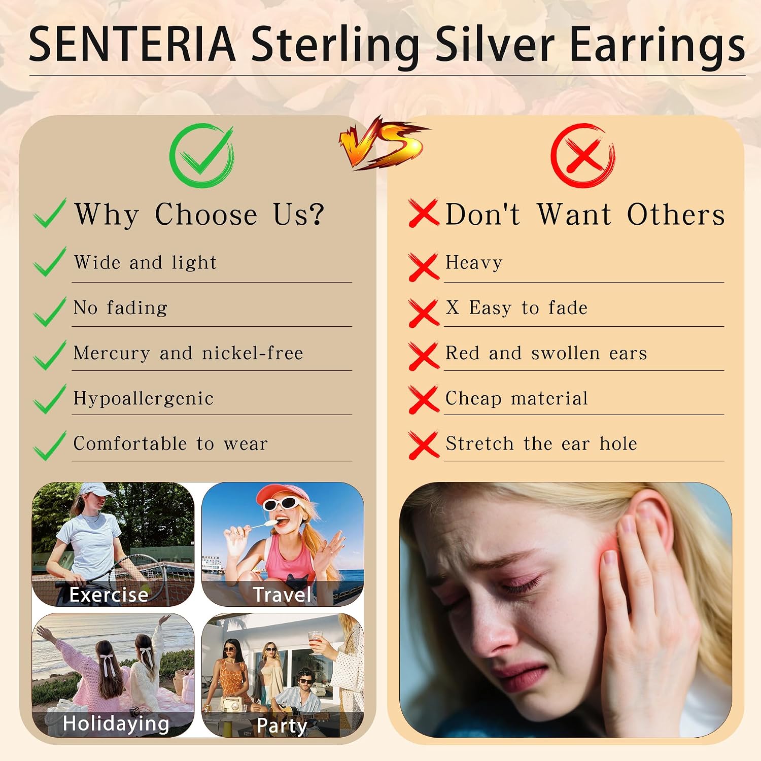 Thumbnail 6 de SENTERIA Creolen Silber 925 20 mm