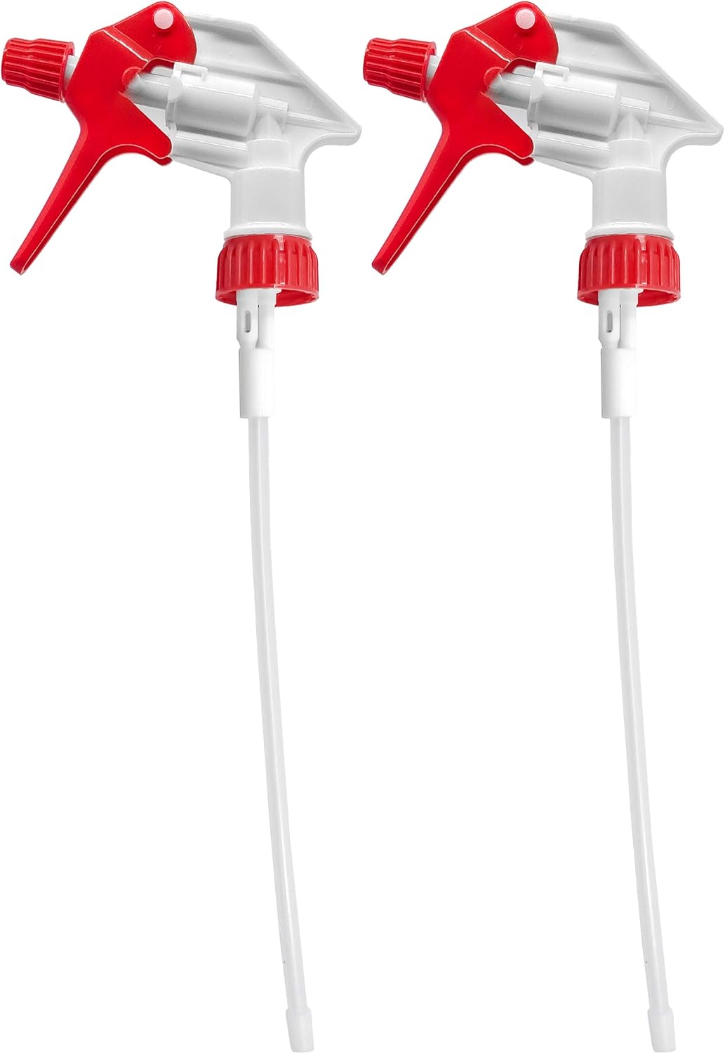 Detalle de BIOHY Sprühkopf Tex Spray in Rot (2er-Set) – Sprühaufsatz für Flaschen mit 28/410-Gewinde