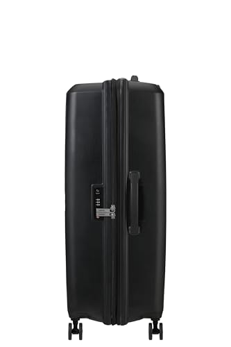 Detalle de American Tourister Aerostep Spinner L: maleta expansible de 77 cm, 101,5–109 L, negra