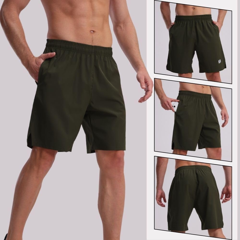 Thumbnail 1 de Bsrpolry 5 Pack Men's Running Shorts – Quick Dry Gym Shorts with Pockets