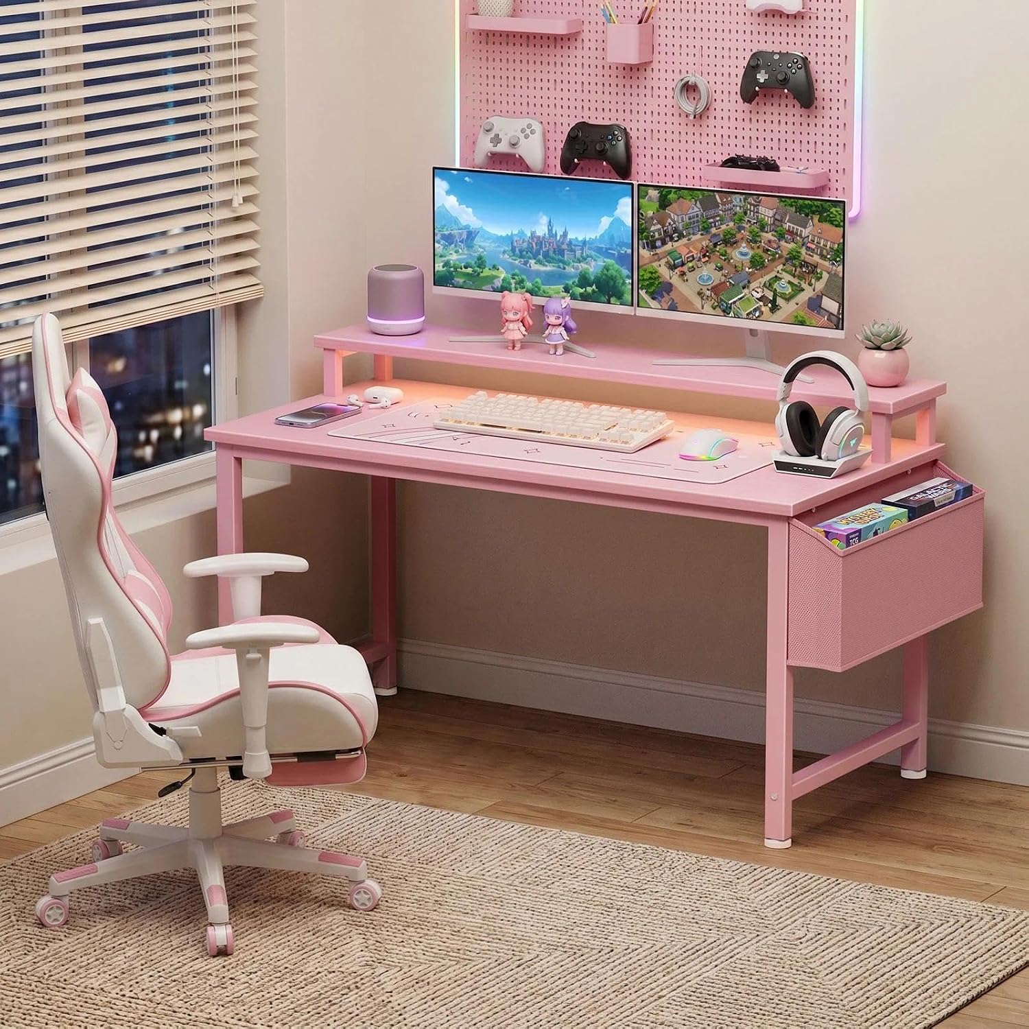 Thumbnail 1 de Lufeiya Gaming Desk, 40-Inch