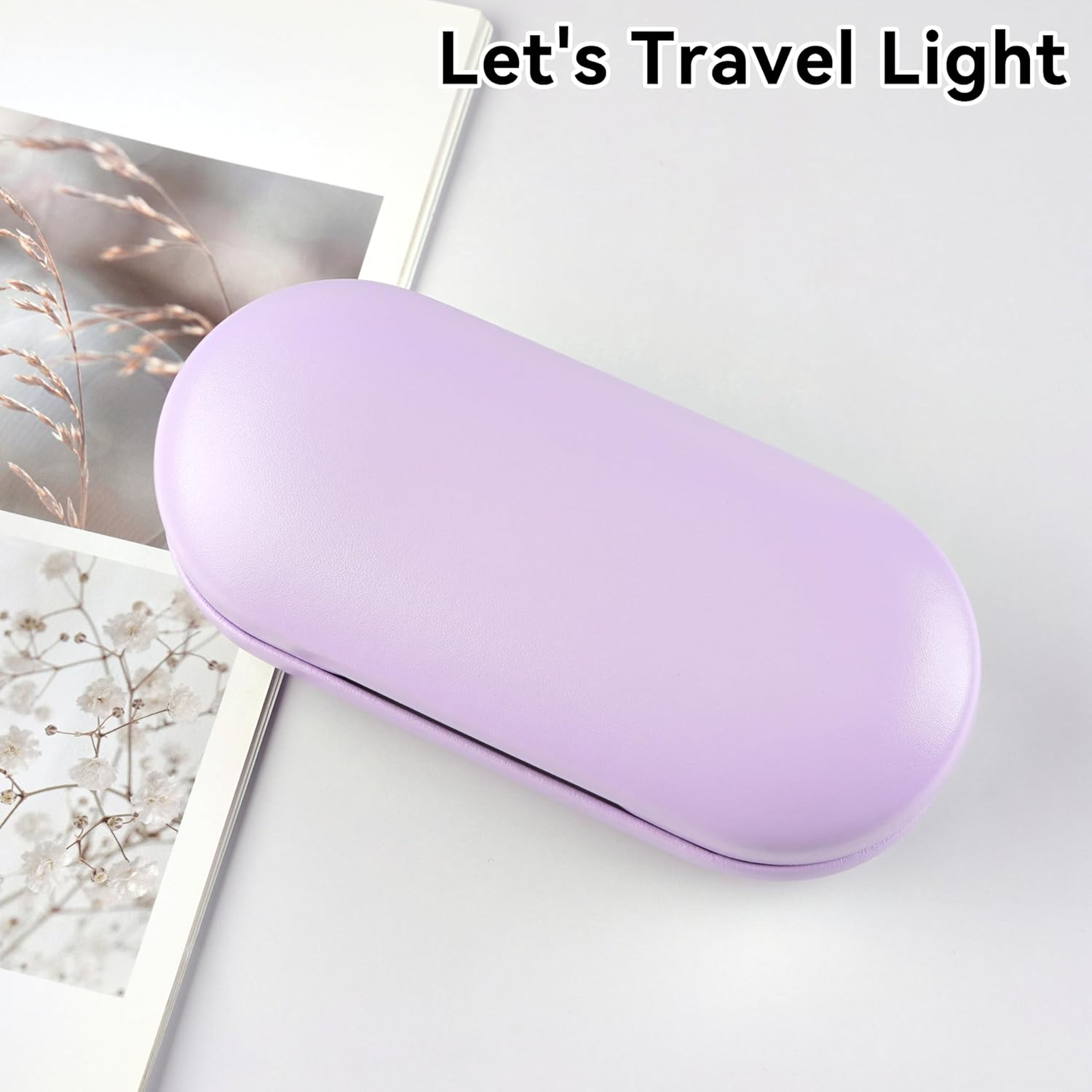 Thumbnail 4 de Eyeglass Case Double Sided Travel Size: 2-in-1 Portable Box for Glasses and Contacts