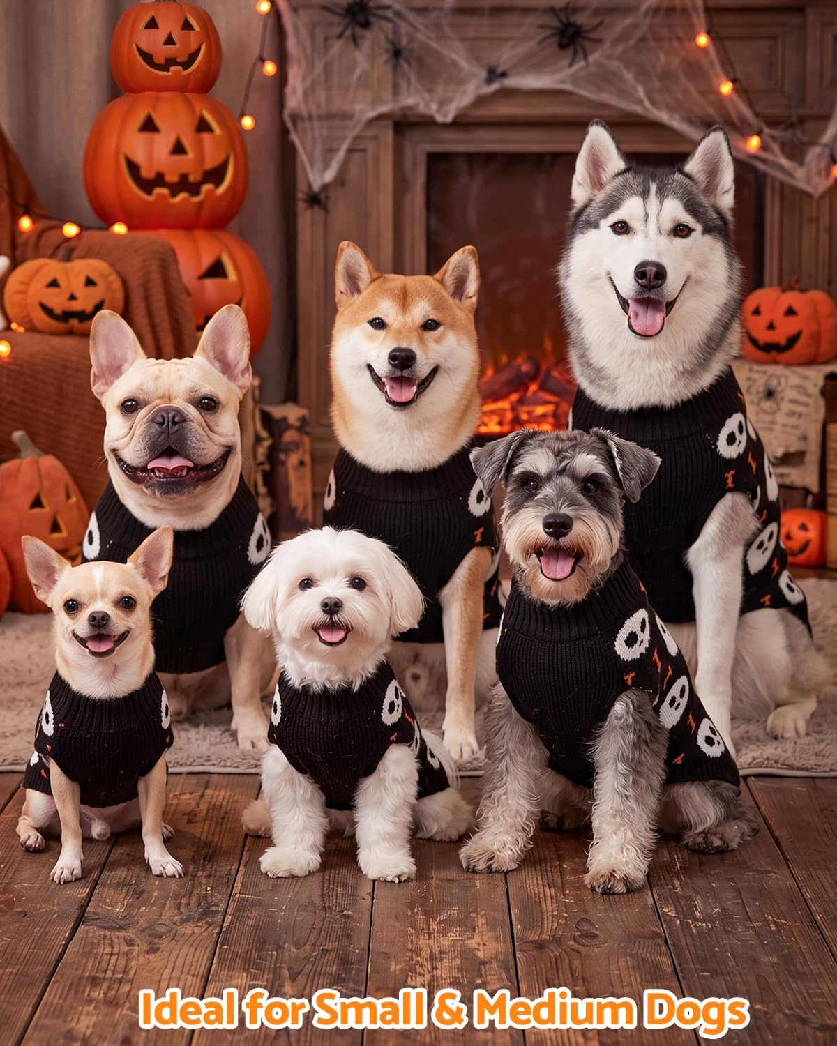 Thumbnail 4 de CuteBone Dog Sweater, XS-XXL