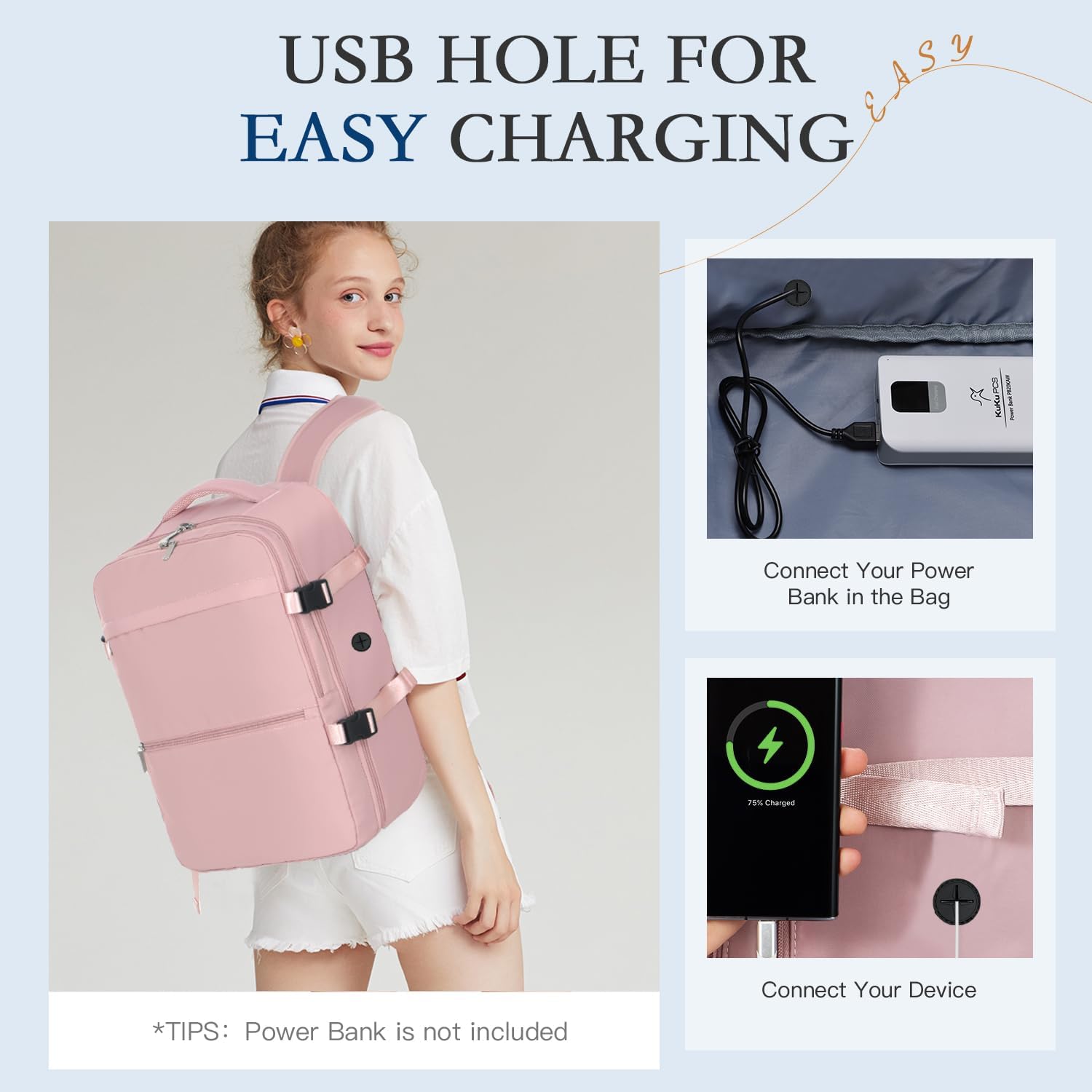 Detalle de xlodea Easyjet cabin bag 45x36x20 underseat