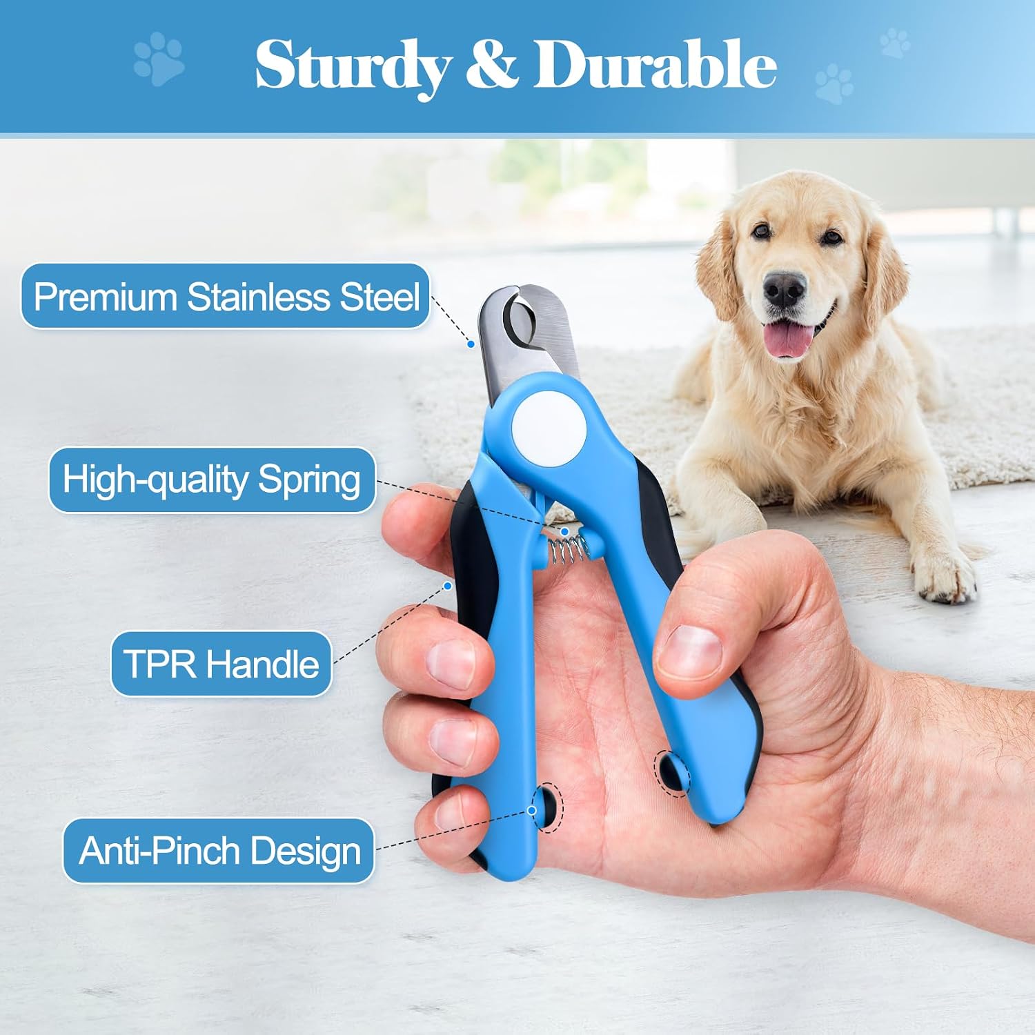 Thumbnail 4 de Swihauk Dog Nail Clippers, Stainless Steel