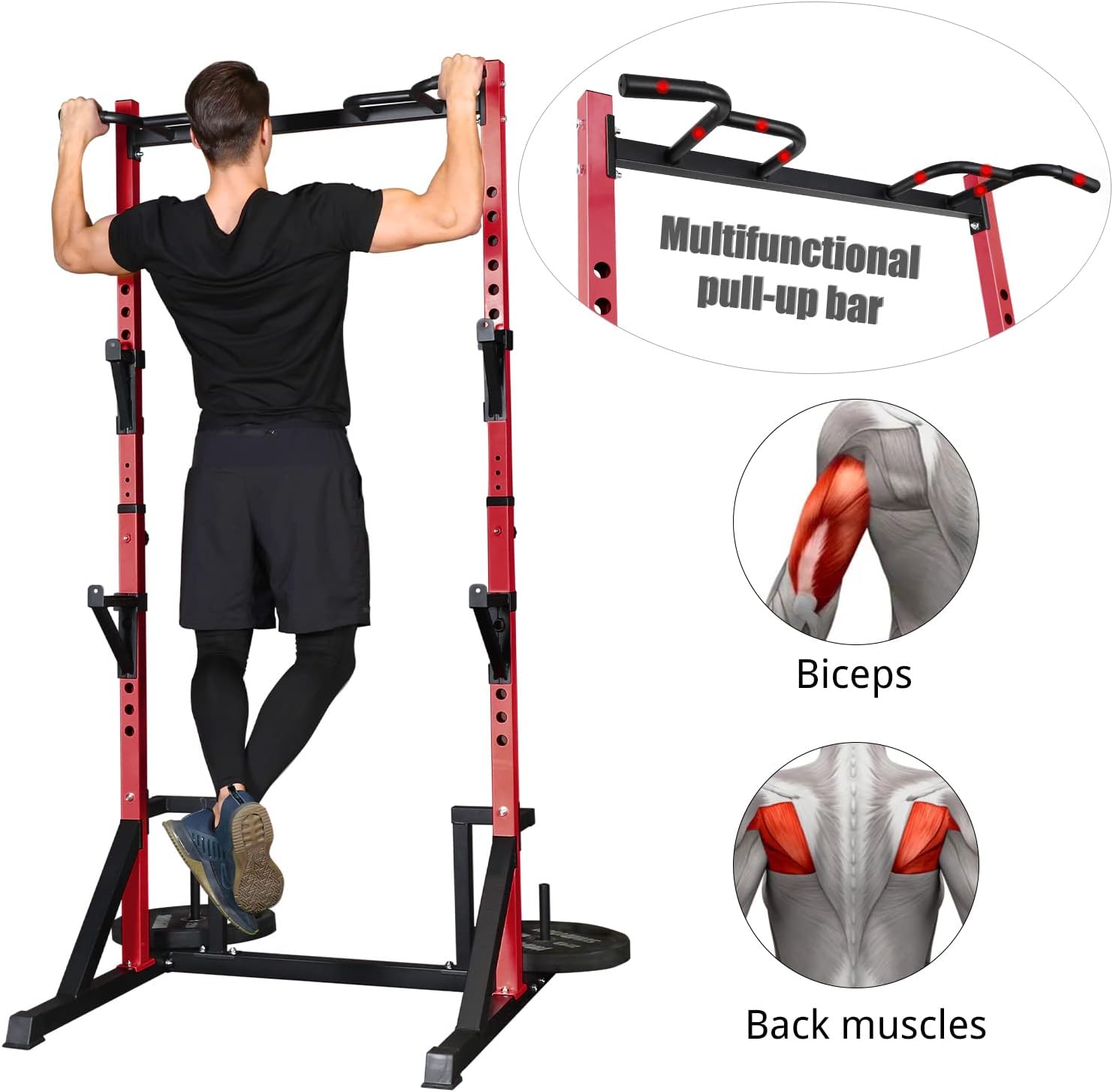Detalle 2 de CANPA Power Rack with 800 lb Capacity