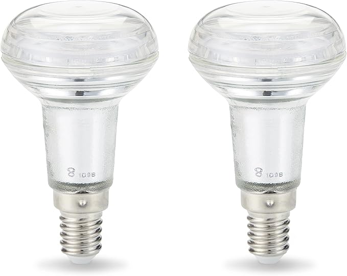 Imagen de Amazon Basics Bombilla Edison LED E14 R50 Reflectora, Pack de 2 en OfertitasTOP