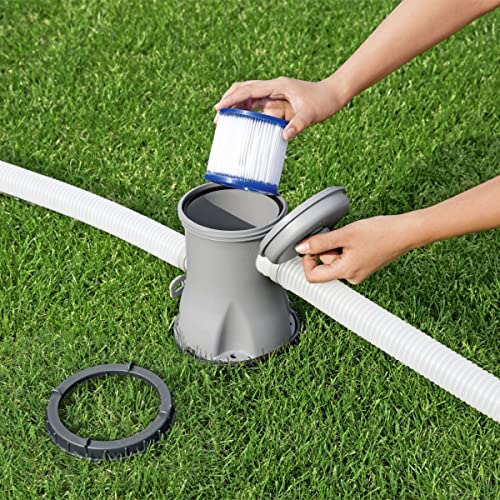 Thumbnail 3 de Bestway 58093: Set de dos filtros de agua tipo I para depuradora de cartucho (1.249 l/h) Blanco