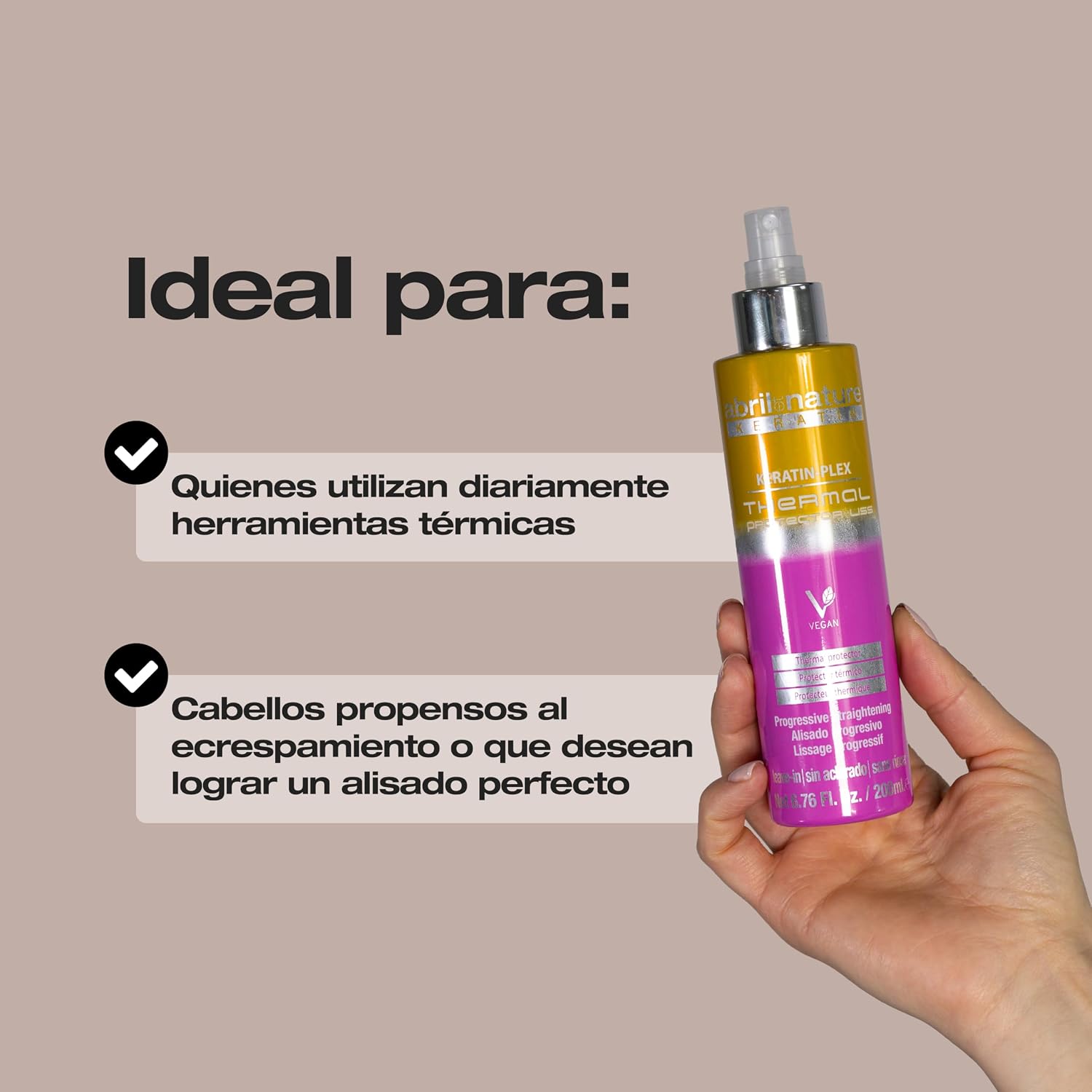 Thumbnail 3 de Abril et nature Protector Térmico Reparador Keratin Liss 💇‍♀