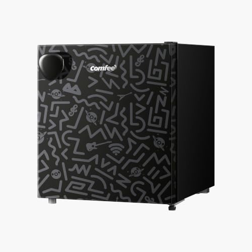 Detalle de COMFEE' 43L Refrigerador Mini Compacto 1 Puerta con Chill Box 0–10 °C, Negro